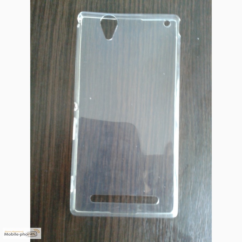 Фото 2. Мягкий прозрачный чехол для смартфона Sony Xperia T2 Ultra