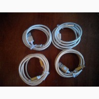 Зарядной шнур lightning (для iPhone 5, 6, 7, +s). Нейлон. 1м. кабель