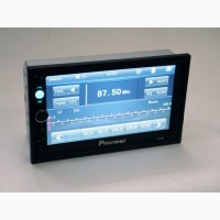 2din автомагнитола Pioneer 7010 USB, SD, Bluetooth, ПУЛЬТ НА РУЛЬ (короткая база)