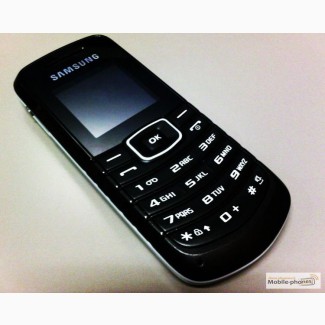 Мобильный телефон Samsung GT-E1080i, чёрный, в рабочем состоянии