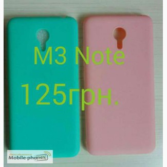 Силиконовый чехол на Meizu M3 note